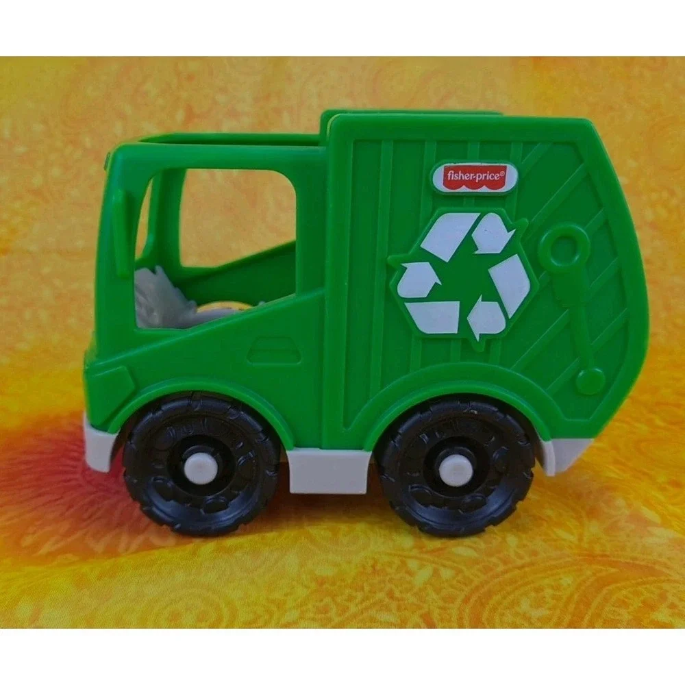 Fisher Price Little People Recycle Trash/ Recycling ‎ Vehicle Vehicle Only
